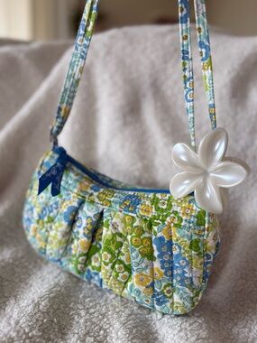 Y2K Vintage Vera Bradley English Meadow Frannie Shoulder Bag Spring 2008